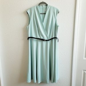 Calvin Klein Teal Dress